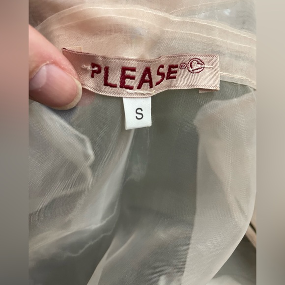 💖Please S Poliammidica Nylon Made In Italy Top - Picture 9 of 10